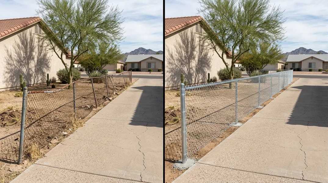 Result fence in Phoenix - Phoenix Fence Installers