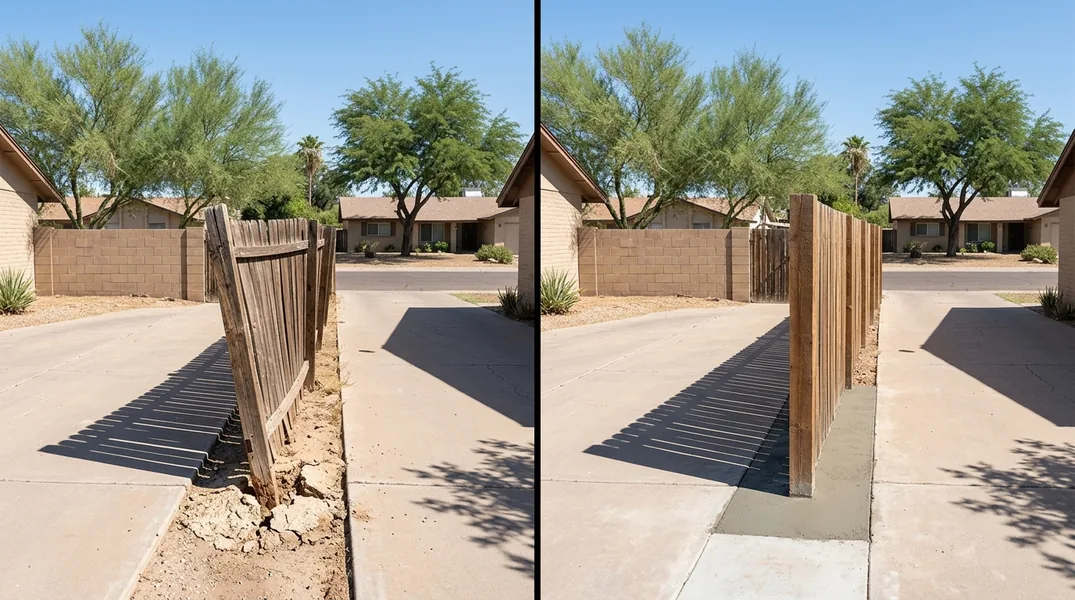 Result fence in Phoenix - Phoenix Fence Installers