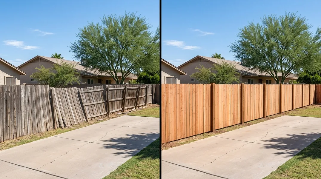 Result fence in Phoenix - Phoenix Fence Installers