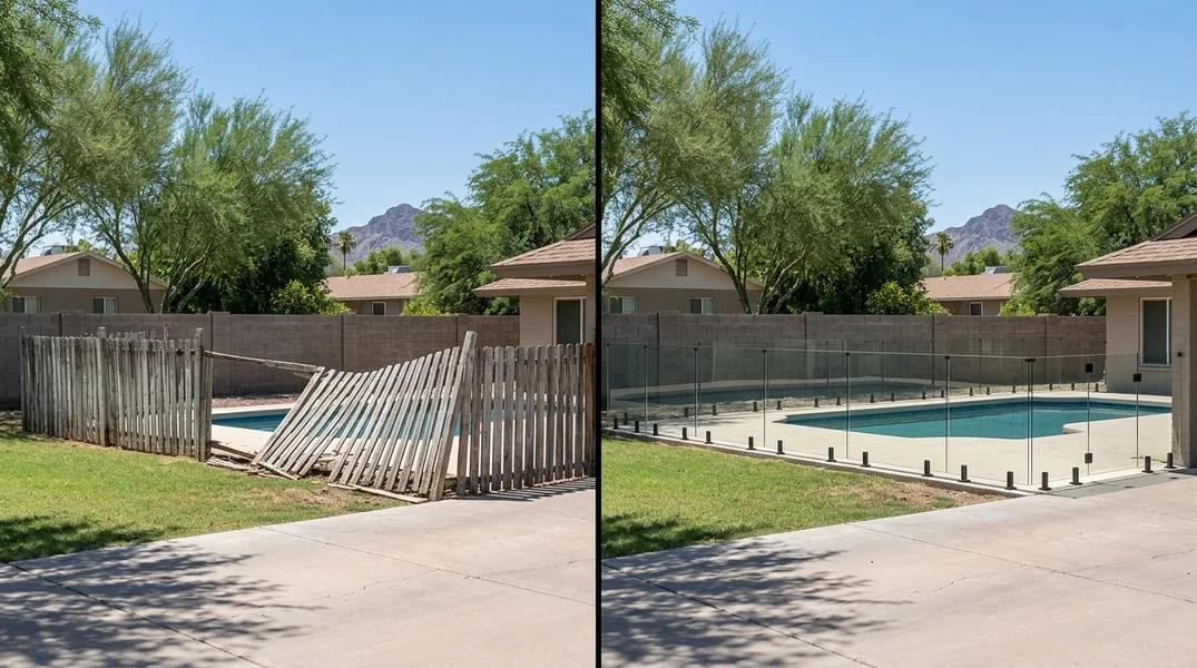 Result fence in Phoenix - Phoenix Fence Installers