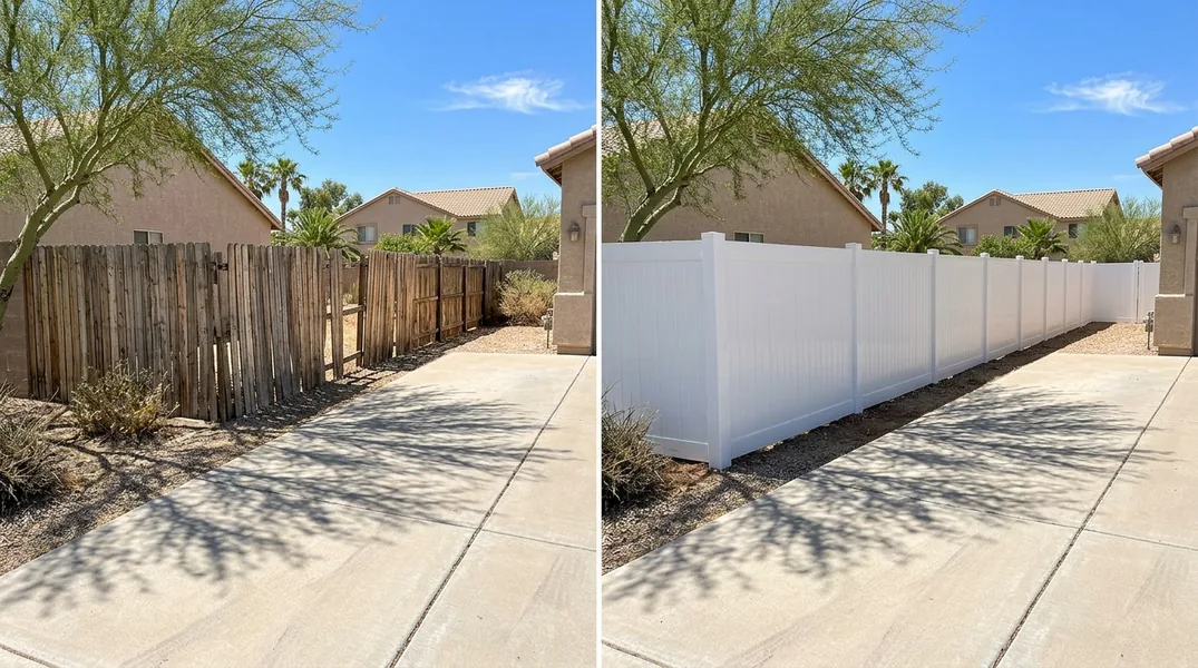 Result fence in Phoenix - Phoenix Fence Installers