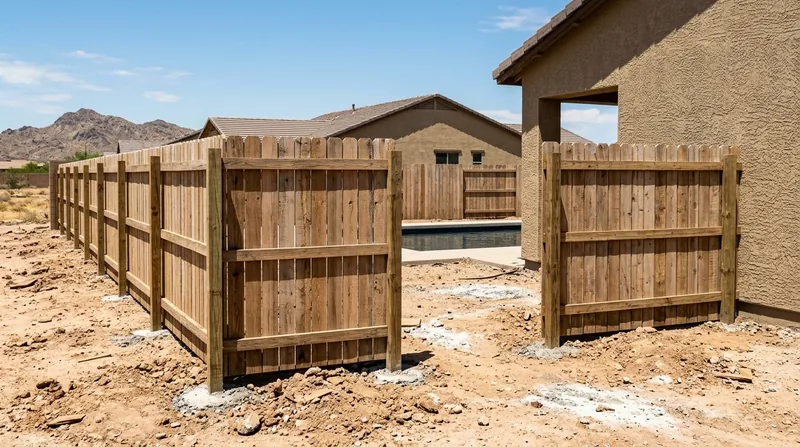 Wood & Privacy Fence Installation Phoenix